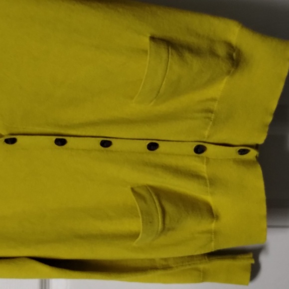 JCP CASHMERE BLEND WOMEN SWEATER CARNIGAN TOP SIZE M - Picture 2 of 5